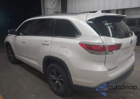 2016 Toyota Highlander Xle V6 from USA, damaged, VIN 5TDKKRFH8GS506140
